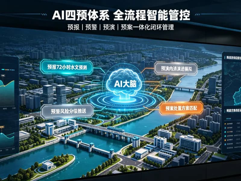 城市防洪排涝智慧管控系统