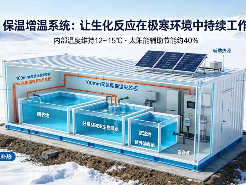 高寒地区偏远哨站污水处理一体化设备定制项目