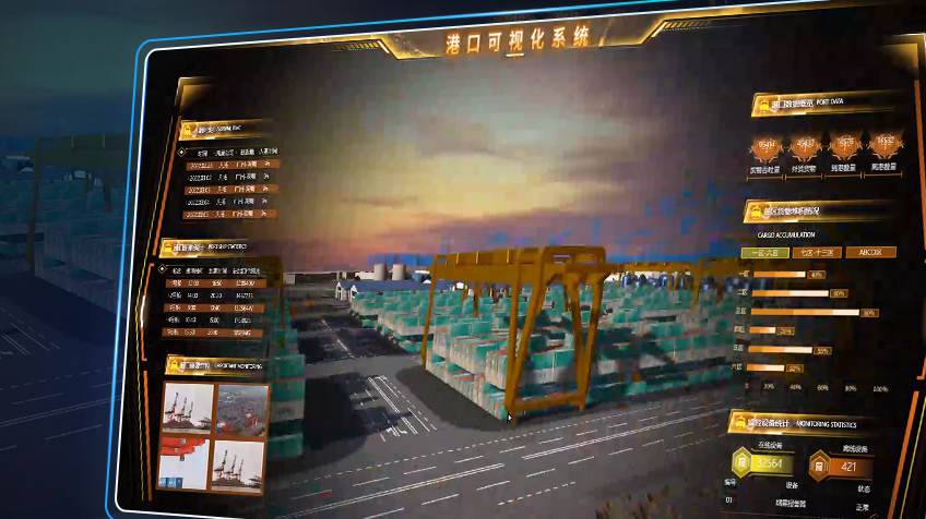 港口码头数字孪生案例