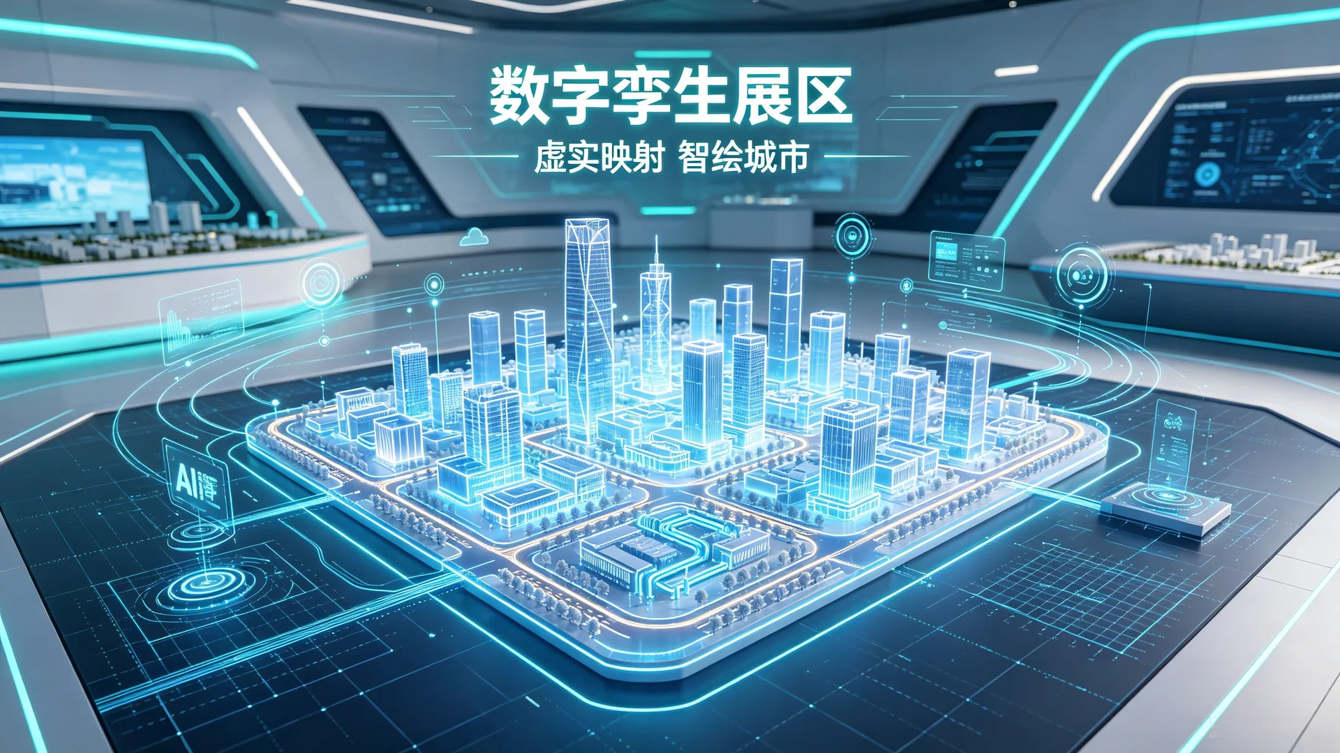 AI+数字孪生展区